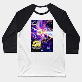 Gamma Ray Ghouls | Galaxy of Horrors Baseball T-Shirt